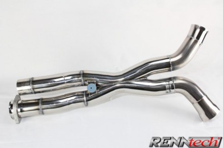 RENNtech Stainless Steel Sound and Performance Pipe for 211 – E 55K AMG and 63 AMG