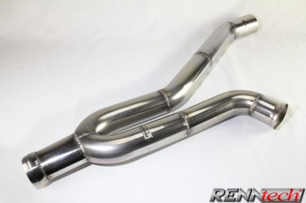 RENNtech Stainless Steel Sound and Performance Pipe for CLK 63 (C209)