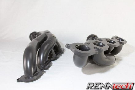 RENNtech Long Tube Headers with Downpipes and Catalytic Bypass for 230 – SL 63 AMG