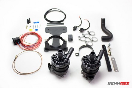 RENNtech Dual Intercooler Pump Upgrade Kit for 230 – SL 65 AMG Black Series