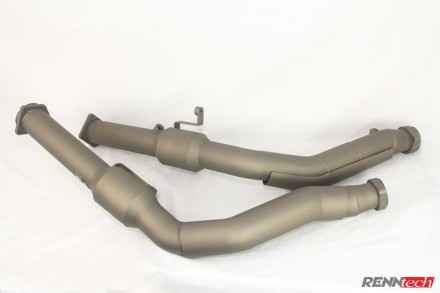RENNtech Downpipes with 200 Cell Sport Catalytics for 463 – G 63 AMG BiTurbo M157-Series